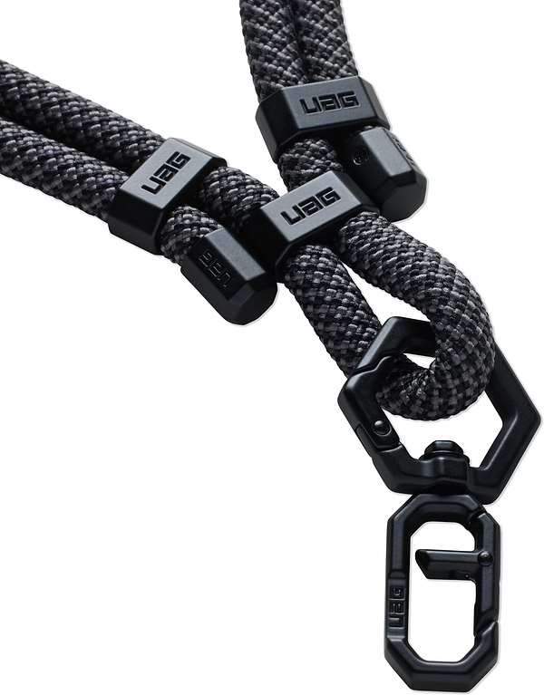 Фото - Ремінець для смартфону UAG через плече Civilian (10 мм) Graphite/Black (964371113240)
