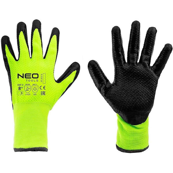 Фото - Перчатки садовые Neo Tools р.8 (97-613-8)