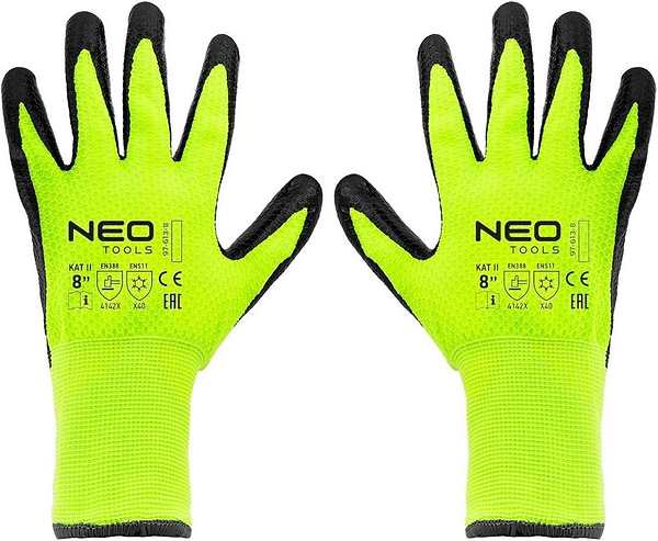 Фото - Перчатки садовые Neo Tools р.8 (97-613-8)