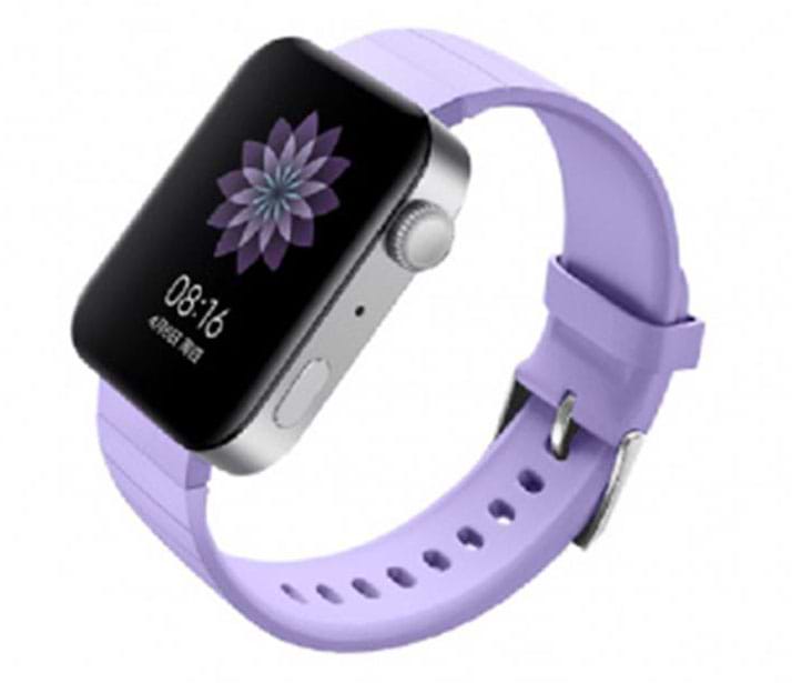 Ремінець для смарт-годинника BeCover Xiaomi Mi Watch/Garmin Vivoactive 3S/4S/Venu 2С/Canyon CNS-SW71SS/Mobvoi TicWatch C2/Withings Activite Steel/Huawei Honor S1 Light Purple (7 - Фото 1