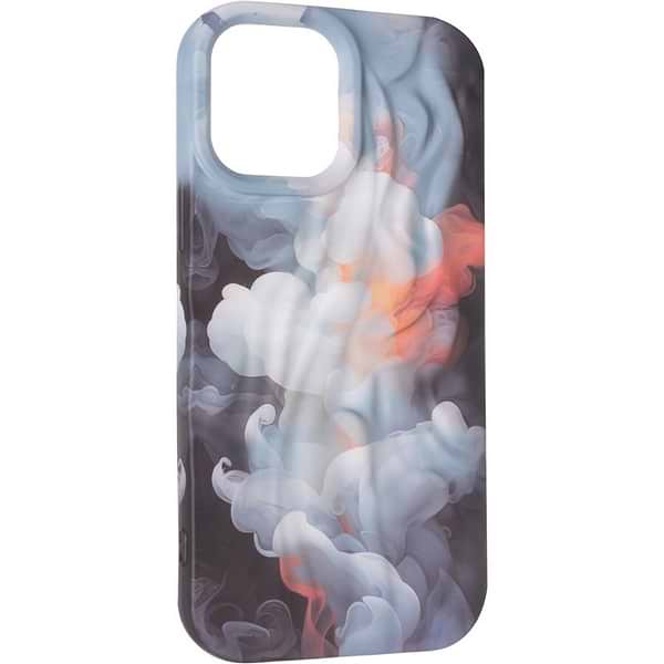 Фото - Чохол для смартфону Gelius Aquarelle Case for iPhone 12 Blue (97283)