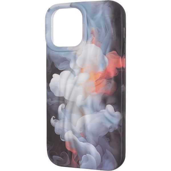Фото - Чохол для смартфону Gelius Aquarelle Case for iPhone 12 Blue (97283)