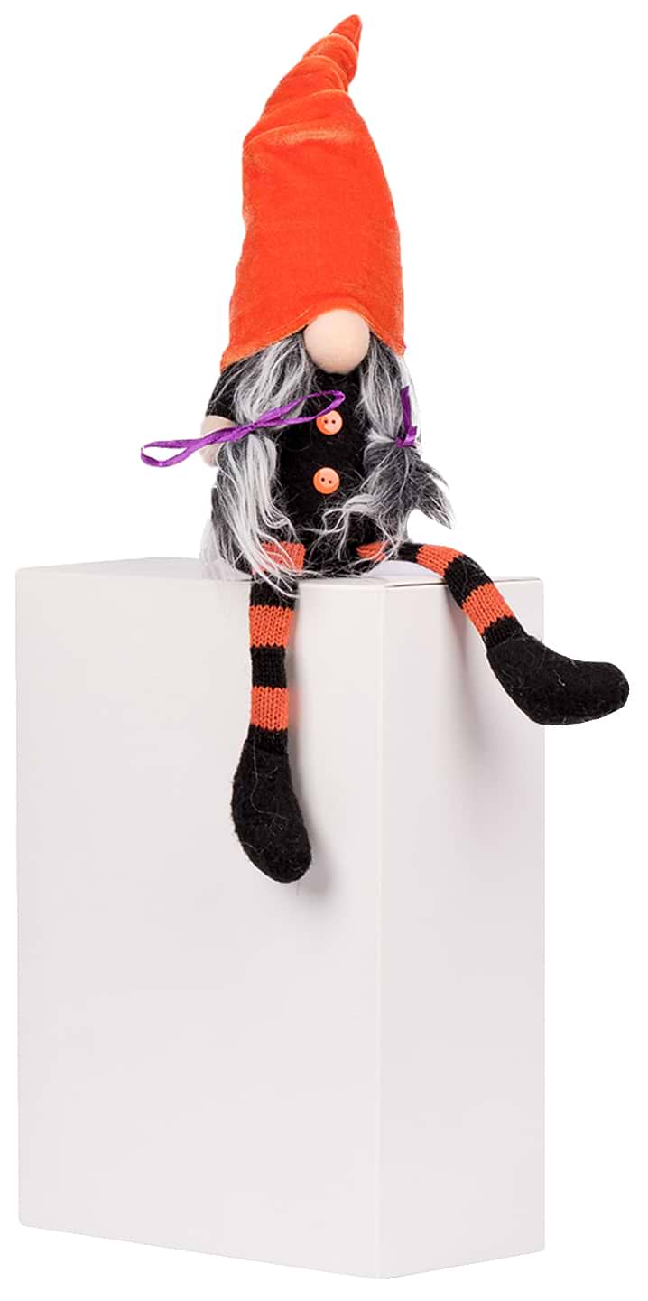 Декор Halloween YES! Fun «Гном Дівчинка», 39 см, LED - Фото 1