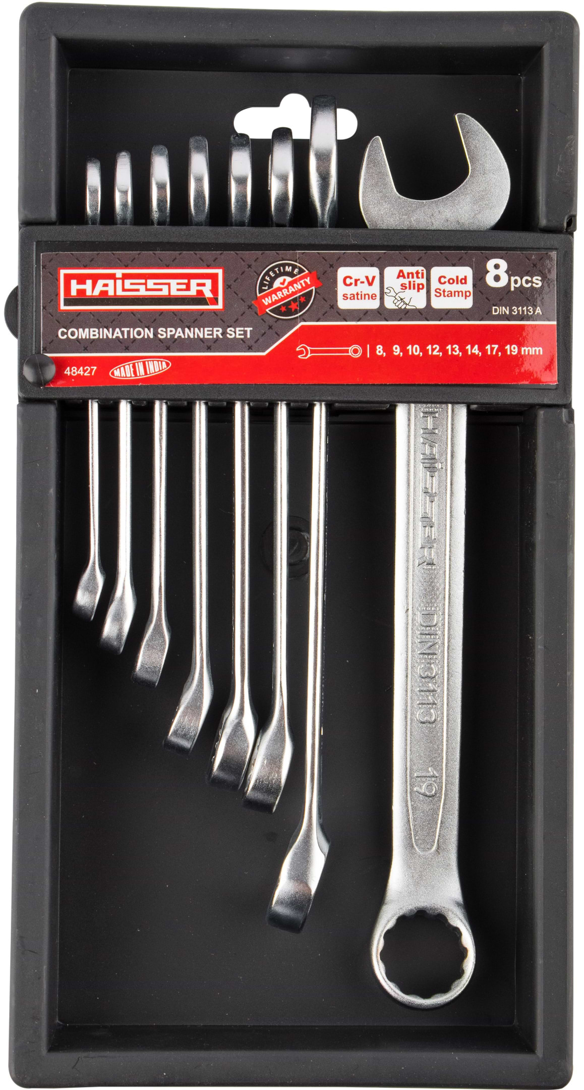 Набор комбинированных ключей Haisser 8 шт. (48427)