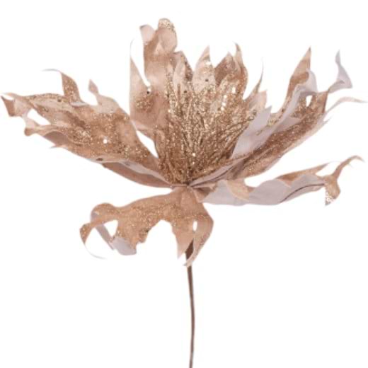 Декор New Year DEL Цветок Хризантема 40 см (973969)
