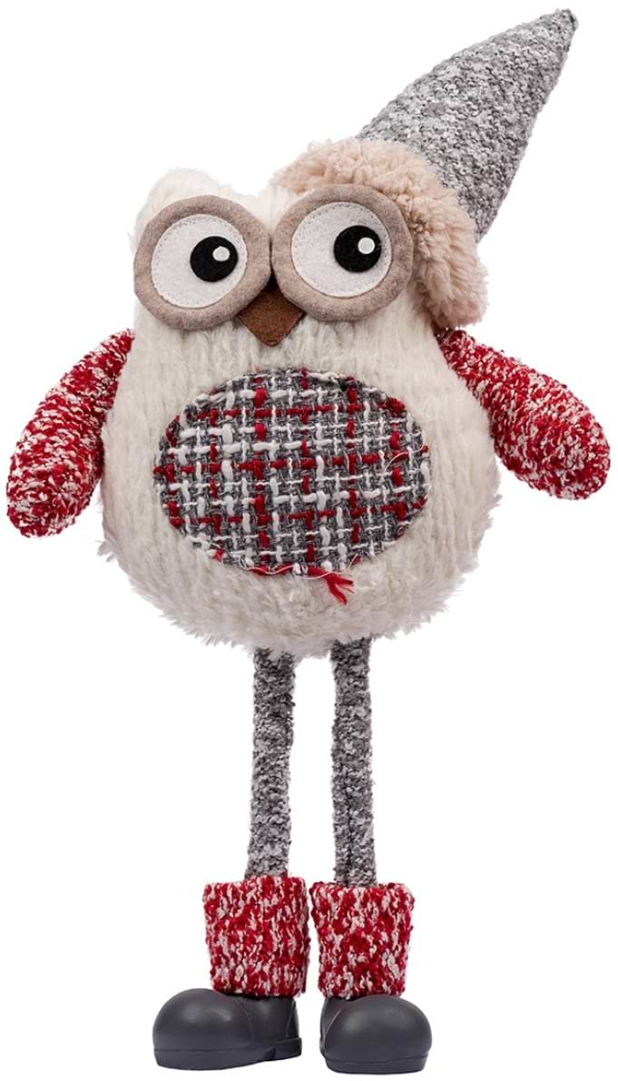 Декор New Year Novogod'ko «Сова в колпачке» 42 см (974009)