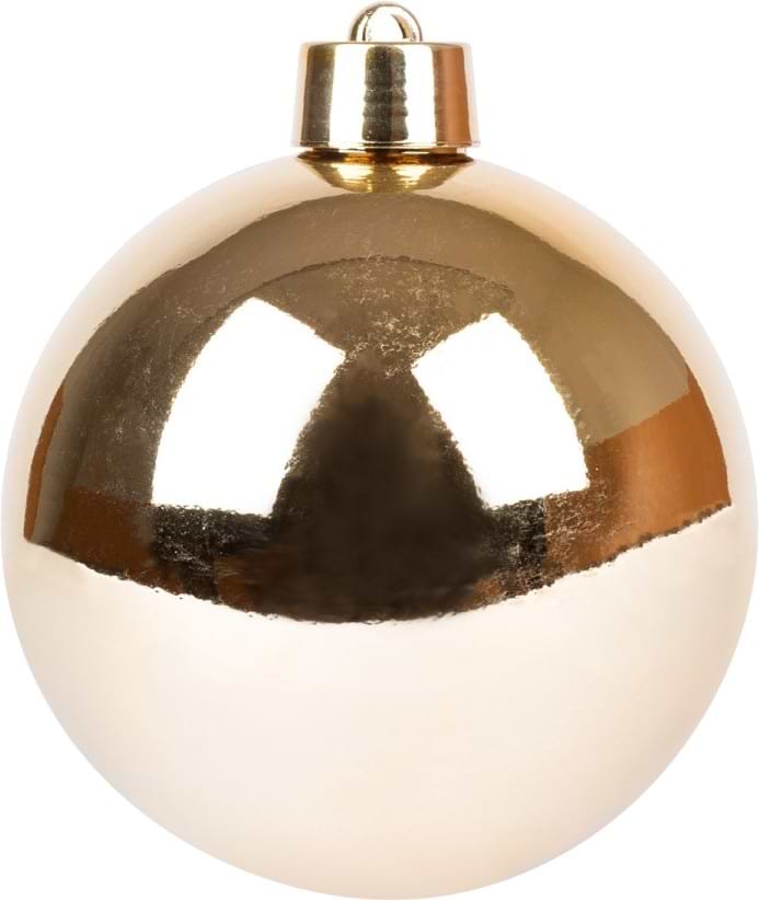 Ялинкова іграшка Novogod'ko 25 cм золото глянець (974077)