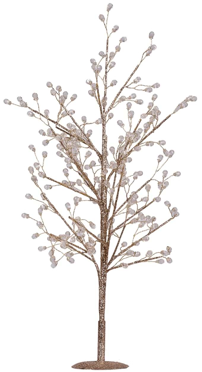 Декор New Year YES! Fun з кристалами 50 см золото (974106)