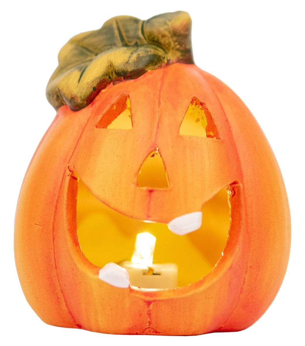 Декор Halloween YES! Fun Pumpkin 8 см LED (974187)