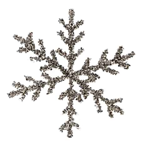 Декор New Year YES! Fun Сніжинка срібло 25 см (974735)