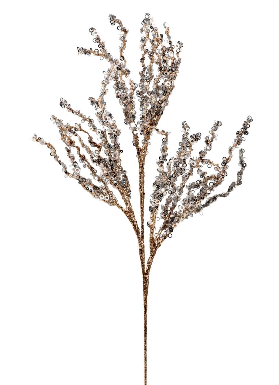 Гілка декоративна YES! Fun срібна 71 см (974756)