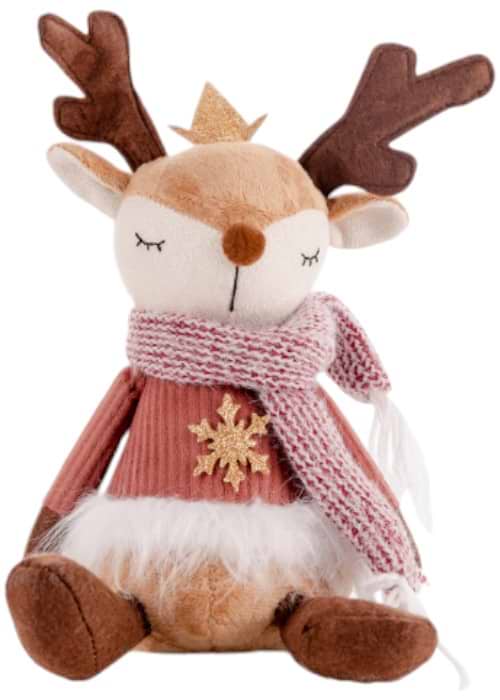 Декор New Year YES! Fun Олень с короной 30 см (974929) - Фото 1