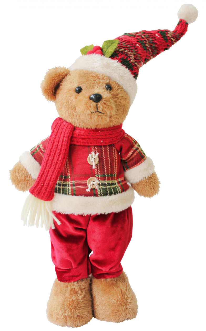 Декор New Year YES! Fun Ведмедик хлопчик 50 см (974931)