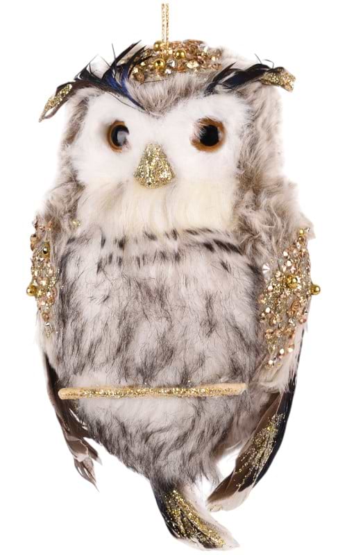 Декор New Year YES! Fun Сова 23 см (974952)