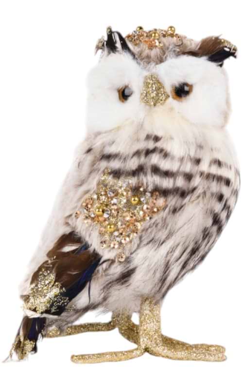 Декор New Year YES! Fun Сова 19 см (974953)