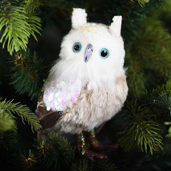 Фото - Декор New Year YES! Fun Сова 13 см (974954)