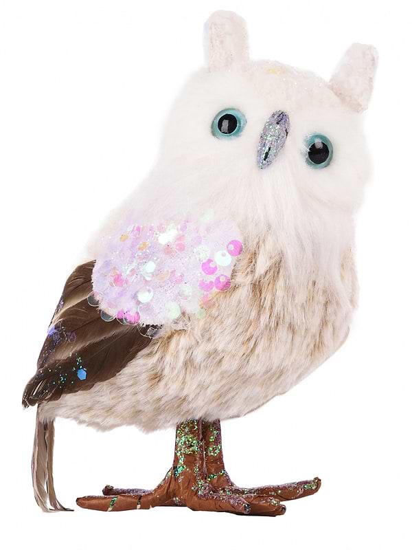 Фото - Декор New Year YES! Fun Сова 13 см (974954)