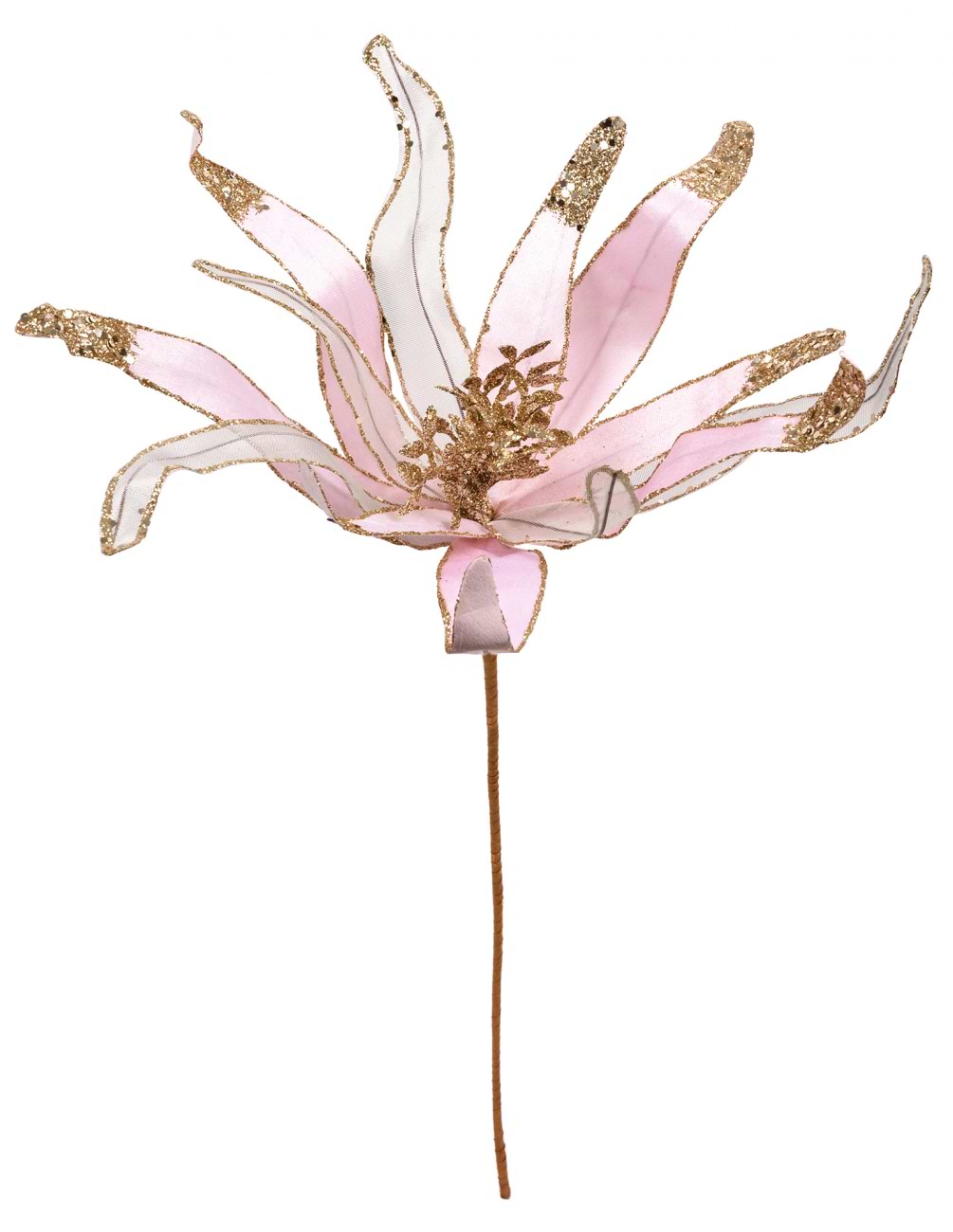 Гілка декоративна YES! Fun Квітка Різдвяна зірка 40 см (974955)