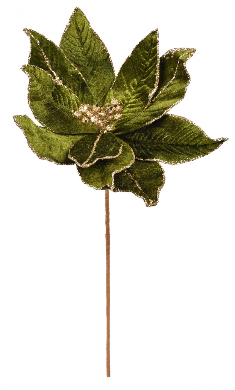 Гілка декоративна YES! Fun Квітка Пуансетія 24 см (974975)