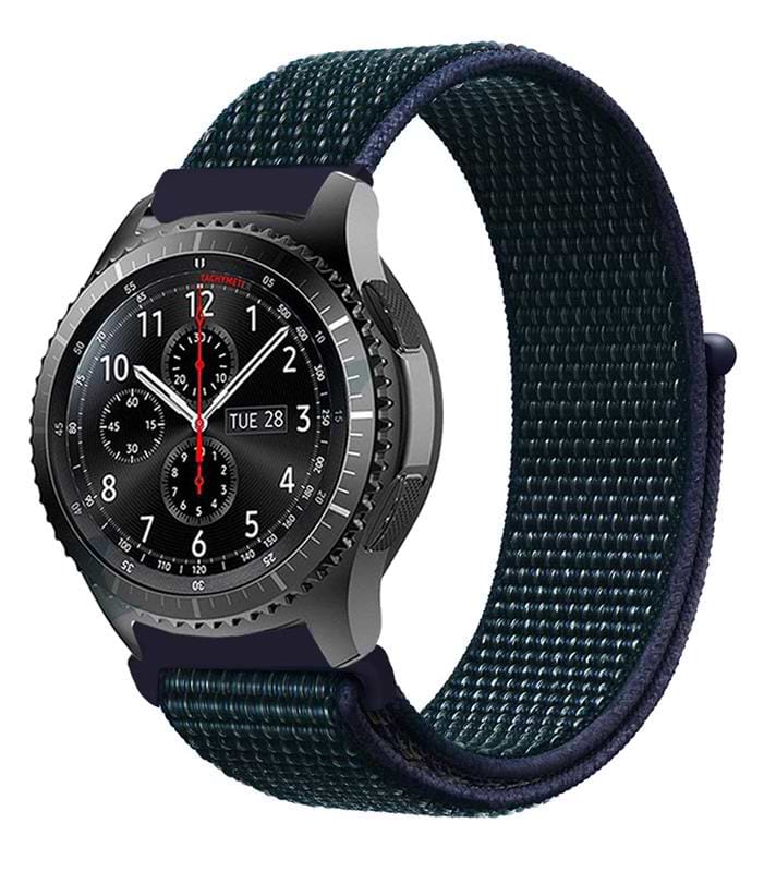 Ремінець для смарт-годинника BeCover Nylon Style for Huawei Watch GT 2 42mm Blue-Green (705840)