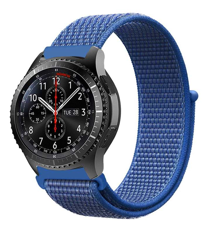 Ремінець для смарт-годинника BeCover Nylon Style for Huawei Watch GT 2 42mm Blue (705839)