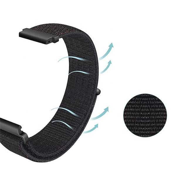 Фото - Ремінець для смарт-годинника BeCover Nylon Style for Amazfit Stratos 1/2/2S/3/GTR 2/GTR 47mm/GTR Lite 47mm/Nexo/Pace Yellow (705894)