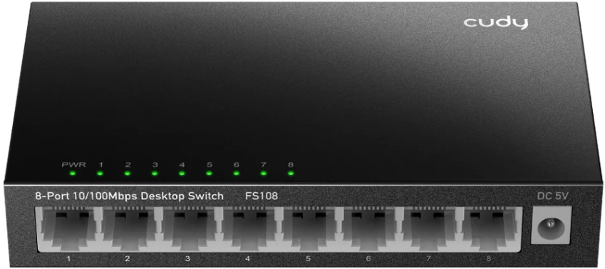 Коммутатор локальної мережі (Switch) Cudy FS108 - Фото 1