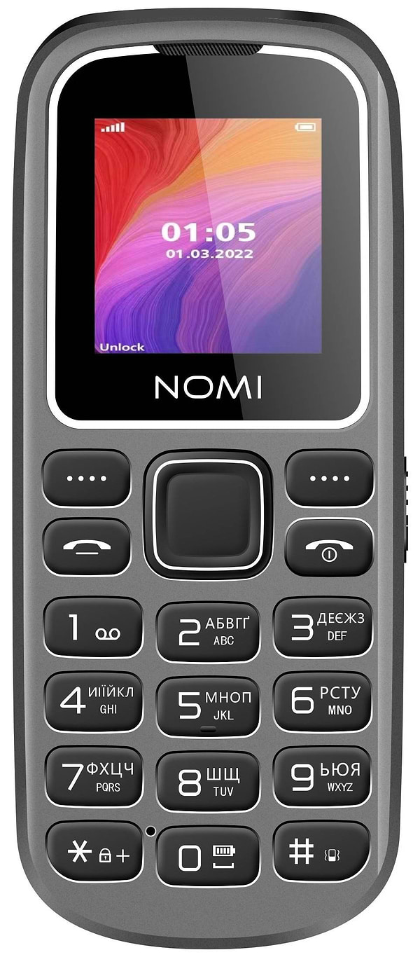 Мобильный телефон Nomi i1441 Dual Sim Grey купить - цена, характеристики |  COMFY