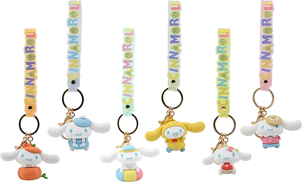 Фото - Брелок Hello Kitty 4 Сезони Сінаморол з гарбузом (11575)