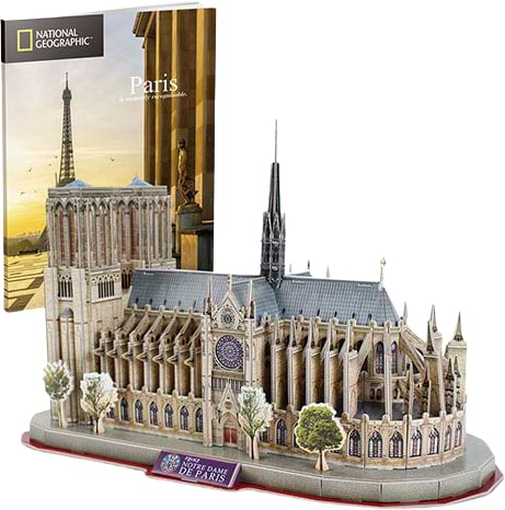 Фото - 3D пазли Cubic Fun National Geographic "Нотр-Дам-де-Парі" (DS0986h)