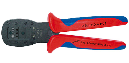 Кліщі KNIPEX для мініатюрних штекерів (97 54 24)