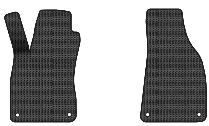 EVA коврики в салон авто передние EVAtech для A4 (B6) AT Audi 2000-2004 2 поколение Cabrio EU (AU11497AV2AV4SBB)