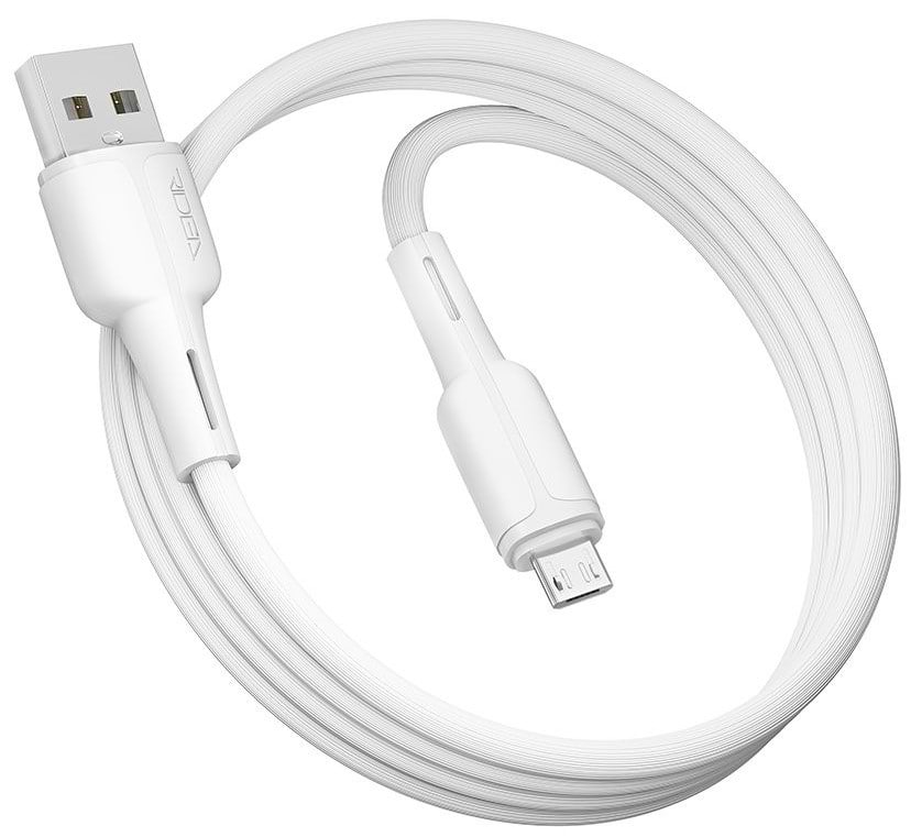 Кабель синхронізації даних Ridea CommonPro Micro 3A White (RC-CO10) - Фото 1