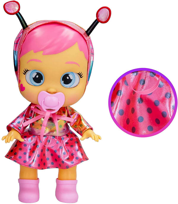 Фото - Інтерактивний пупс Cry Babies CB. ЗІРКИ. Плакса Леді з сяючими очами 30 см (911383)