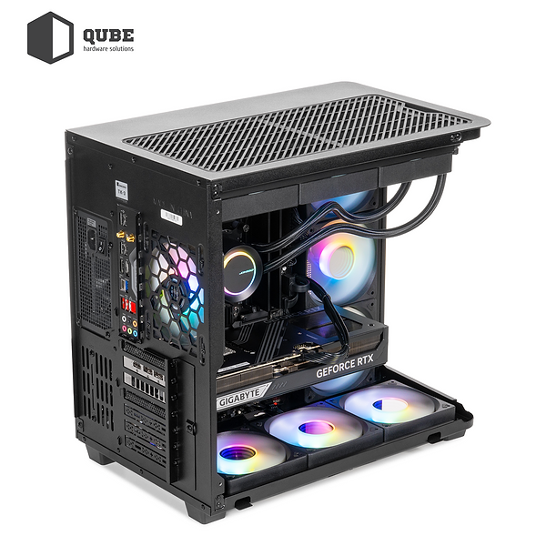 Фото - Системный блок QUBE QB Ryzen 7 9800X3D RTX 5070 12GB TK3B 321020 (Ryzen79800X3DRTX507012GBTK3B321020)