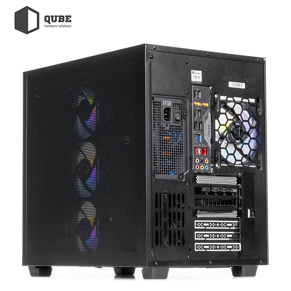 Фото - Системный блок QUBE QB Ryzen 7 9800X3D RTX 5070 12GB TK3B 321020 (Ryzen79800X3DRTX507012GBTK3B321020)