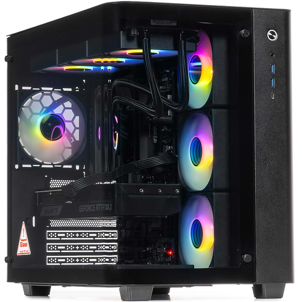 Фото - Системный блок QUBE QB Ryzen 7 9800X3D RTX 5070 12GB TK3B 321020 (Ryzen79800X3DRTX507012GBTK3B321020)
