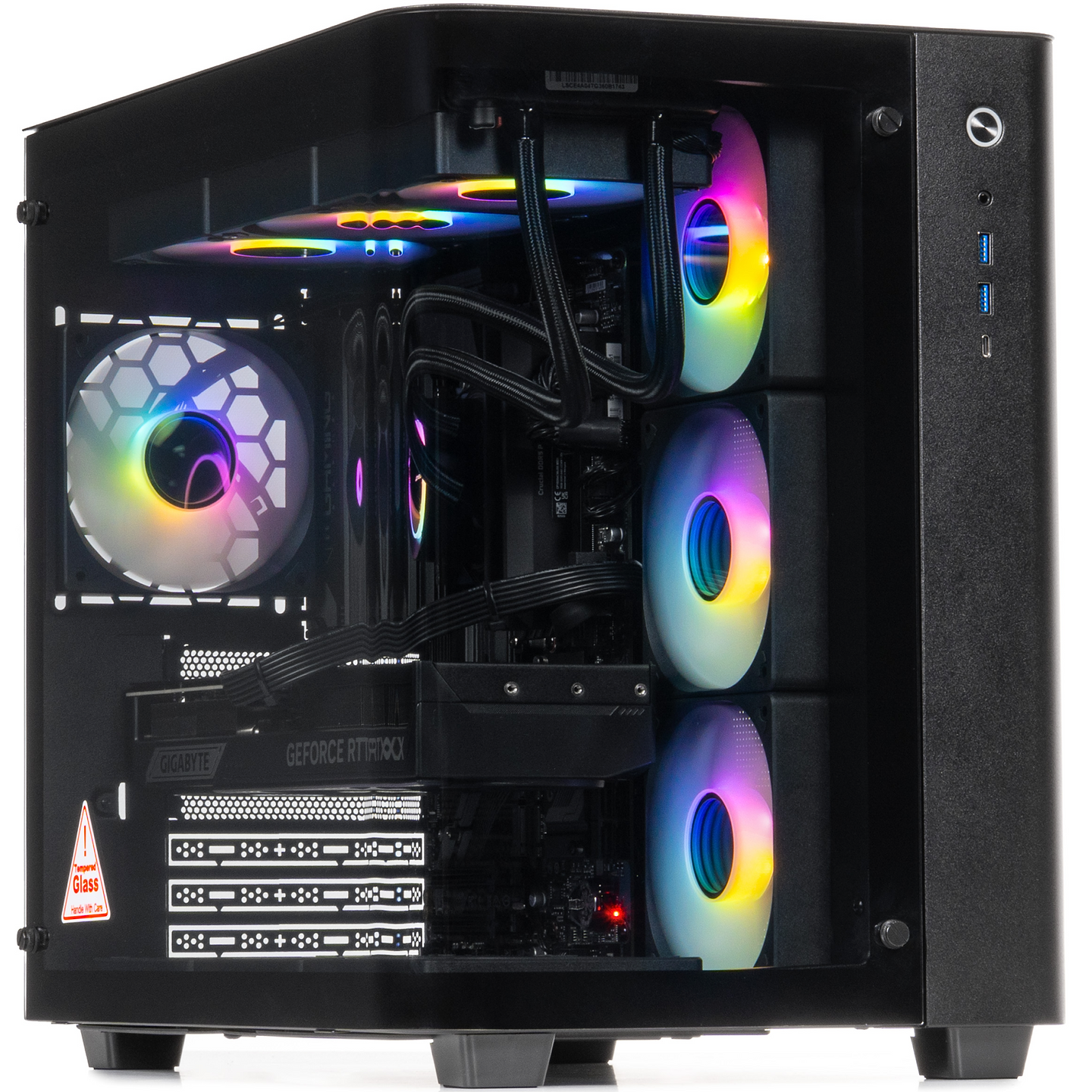 Системный блок QUBE QB Ryzen 7 9800X3D RTX 5070 Ti 16GB TK3B 3210 (Ryzen79800X3DRTX5070TI16GBTK3B3210) - Фото 1