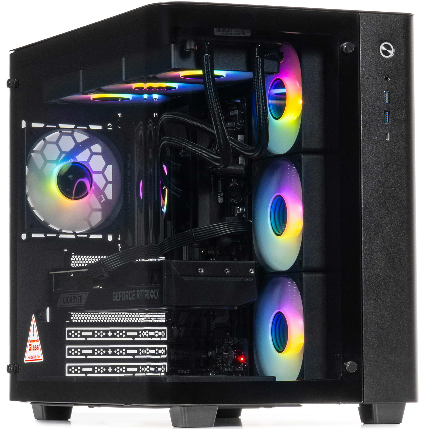 Системний блок QUBE QB Ryzen 9 9900X RTX 5070 12GB TK3B 3210 (Ryzen99900XRTX507012GBTK3B3210) - Фото 1