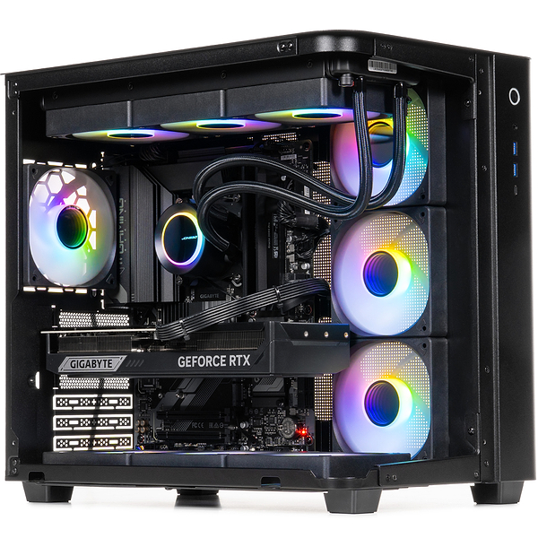 Фото - Системний блок QUBE QB Ryzen 9 9900X RTX 5070 12GB TK3B 9610 (Ryzen99900XRTX507012GBTK3B9610)