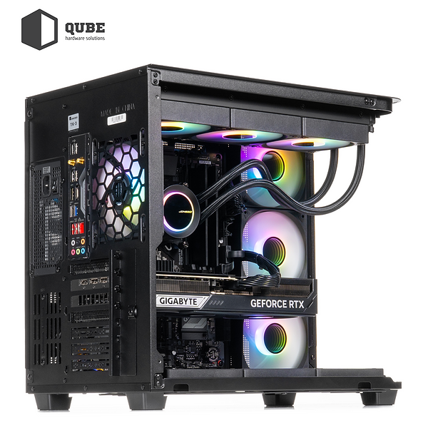 Фото - Системный блок QUBE QB Ryzen 7 9800X3D RTX 5070 12GB TK3B 321020 (Ryzen79800X3DRTX507012GBTK3B321020)