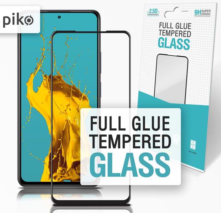 Защитное стекло для смартфона Piko for Xiaomi Redmi Note 10 Pro Black Full Glue, 0.3mm, 2.5D (1283126511233)