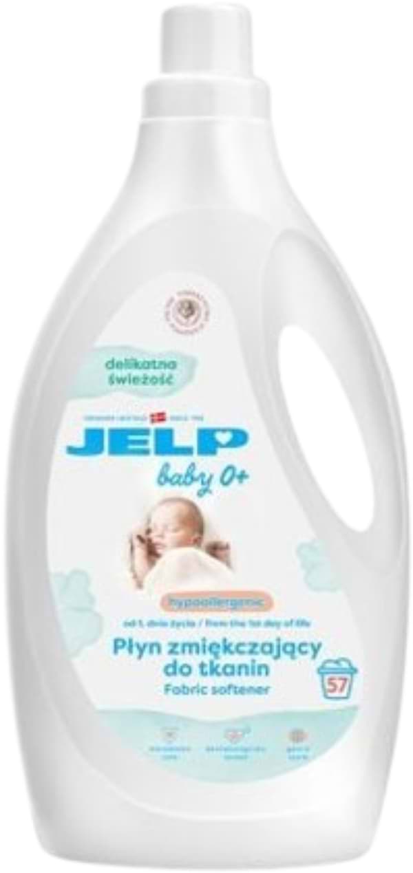 Фото - Ополаскиватель для белья JELP Baby 0+ Гипоаллергенный Деликатная Свежесть 57 стирок, 2 л. (98069)