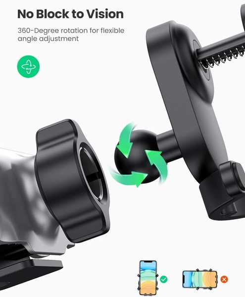 Фото - Автодержатель UGREEN LP228 Black 980871