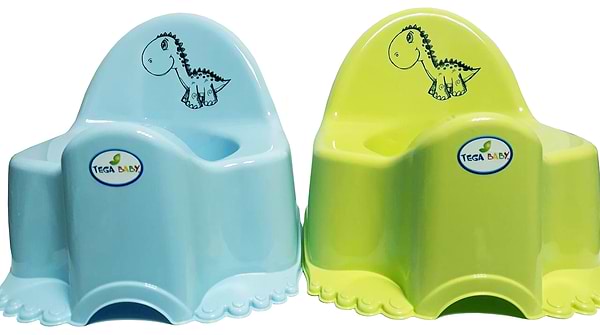 Фото - Горшок детский Tega Baby ЕСО Динозаврик Голубой (DN-001-135)