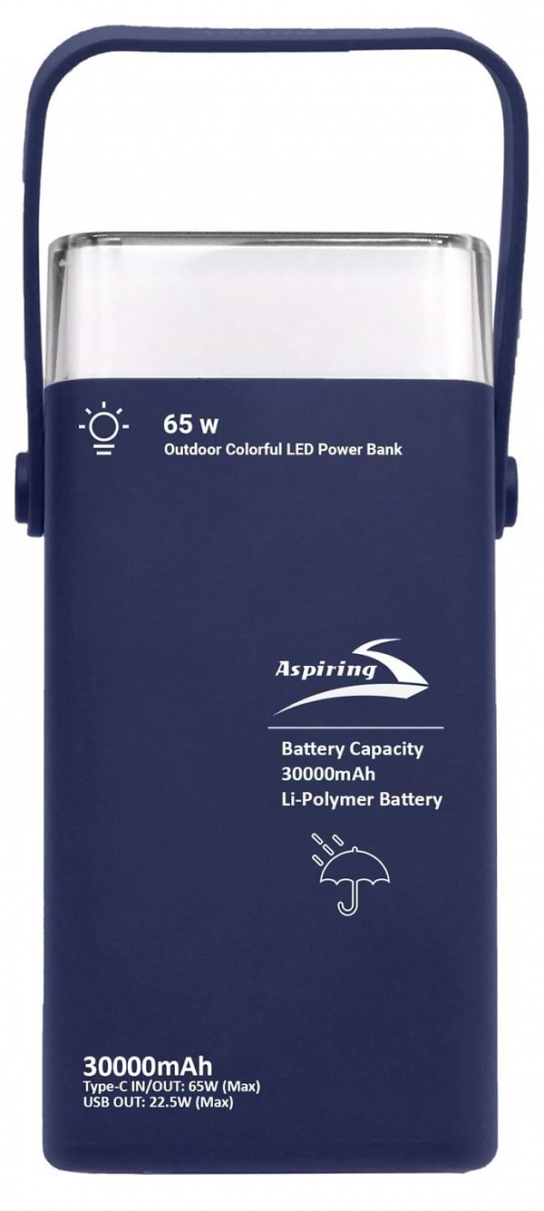 Фото - Батарея мобильная Aspiring Vigor 30 Фото - Батарея мобильная Aspiring Vigor 30