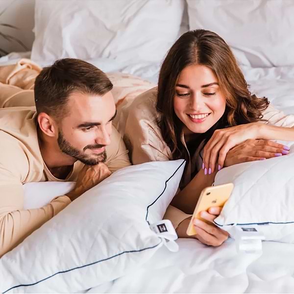 Фото - Подушка стандартна MirSon шовкова Eco 0533 м'яка 50x70 см (2200000135148)