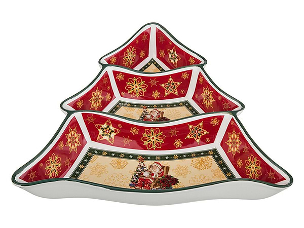 Фото - Менажница Lefard Christmas collection 24х24х5 см (986-001)