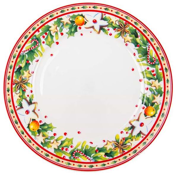 Фото - Тарілка десертна Lefard Christmas collection 21 см (986-115)