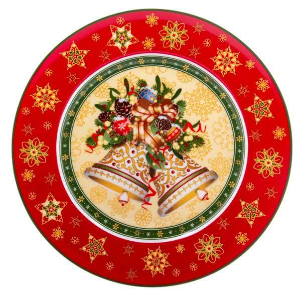 Фото - Тарілка десертна Lefard Christmas collection 21 см (986-135)